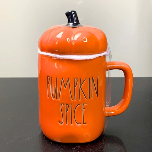 Rae Dunn Other - Rae Dunn “Pumpkin Spice” Mug with Topper